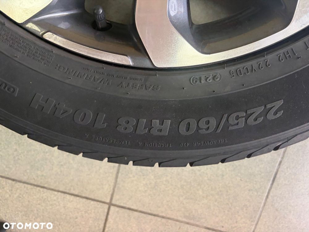Renault Koleos II Alufelgi Koła 5 x 114.3 ET 35 225/60 R18 Kumho 403001948r - 8