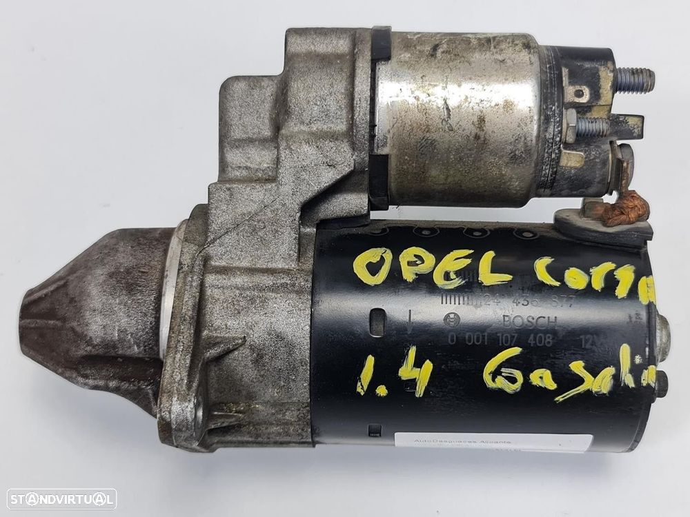 MOTOR ARRANQUE OPEL COMBO FURGÃO/BREAK FAMILIAR 2001 -0001107408 - 3
