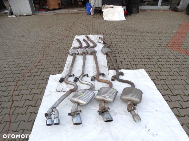 BMW 3 E90 E91 N47 316d 318d 320d Tłumik Wydech Katalizator Komplet Oryginał Środkowy Tylny  7793620  7793237 - 1