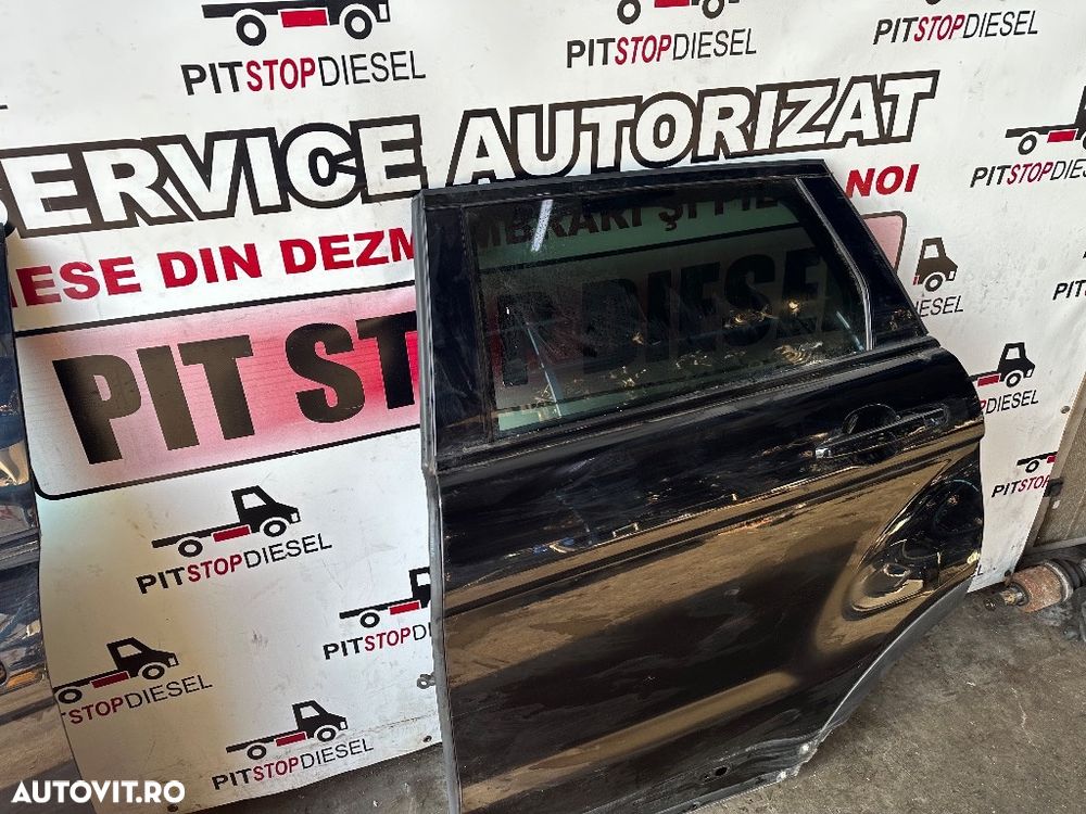 Usa portiera STANGA spate Land Rover RANGE ROVER EVOQUE 2011 2012 2013 2014 2015 2016 2017 2018 pe negru - 1