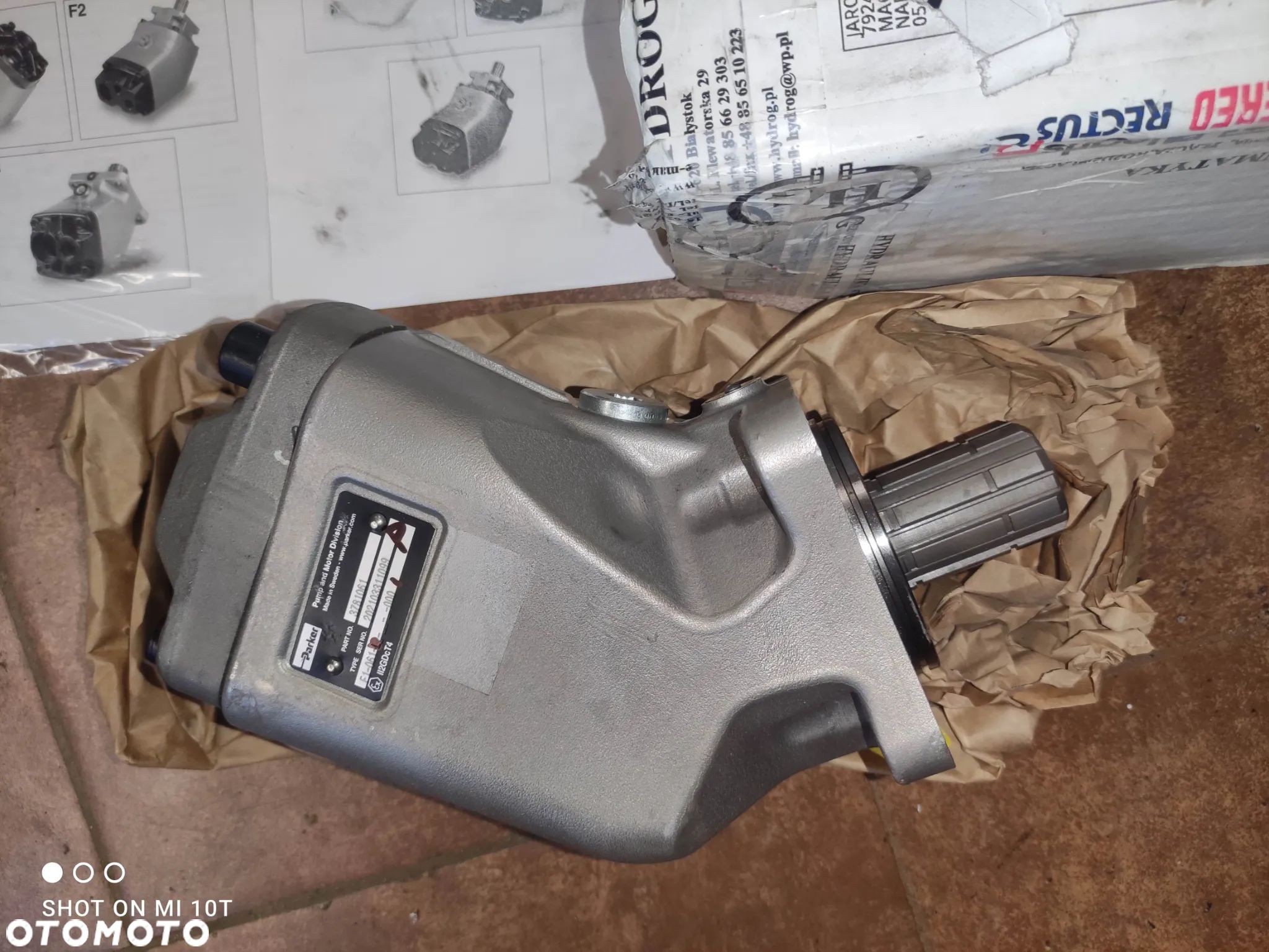 Pompa hydrauliczna Parker F1-061-L 8781061 - 1