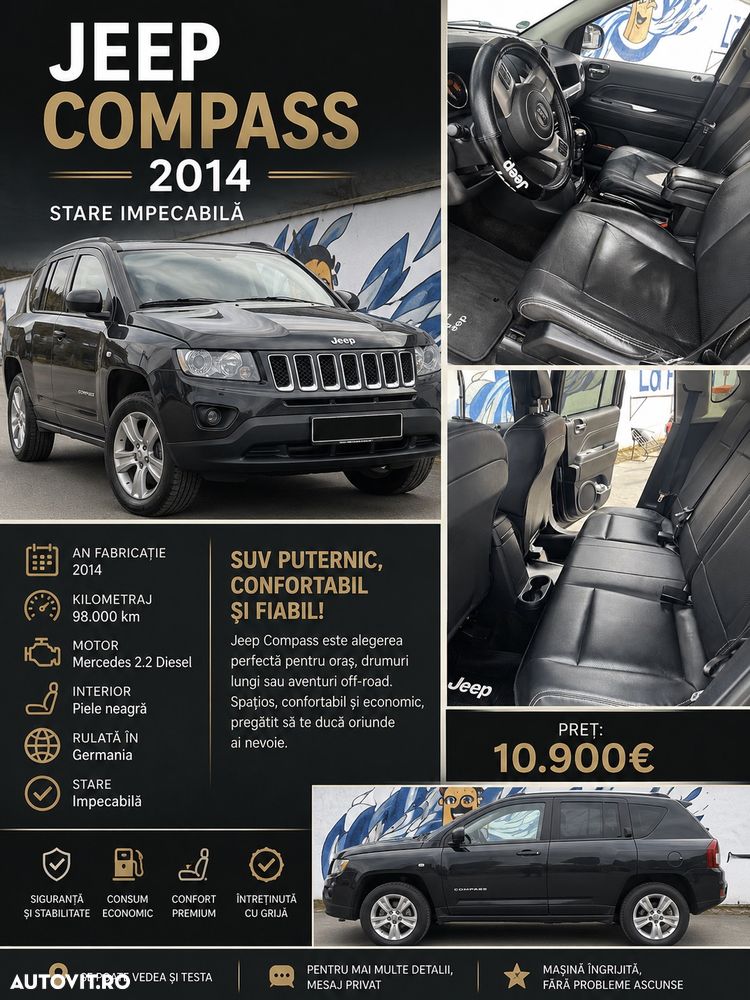 Jeep Compass 2.2 CRD 4WD Limited - 1