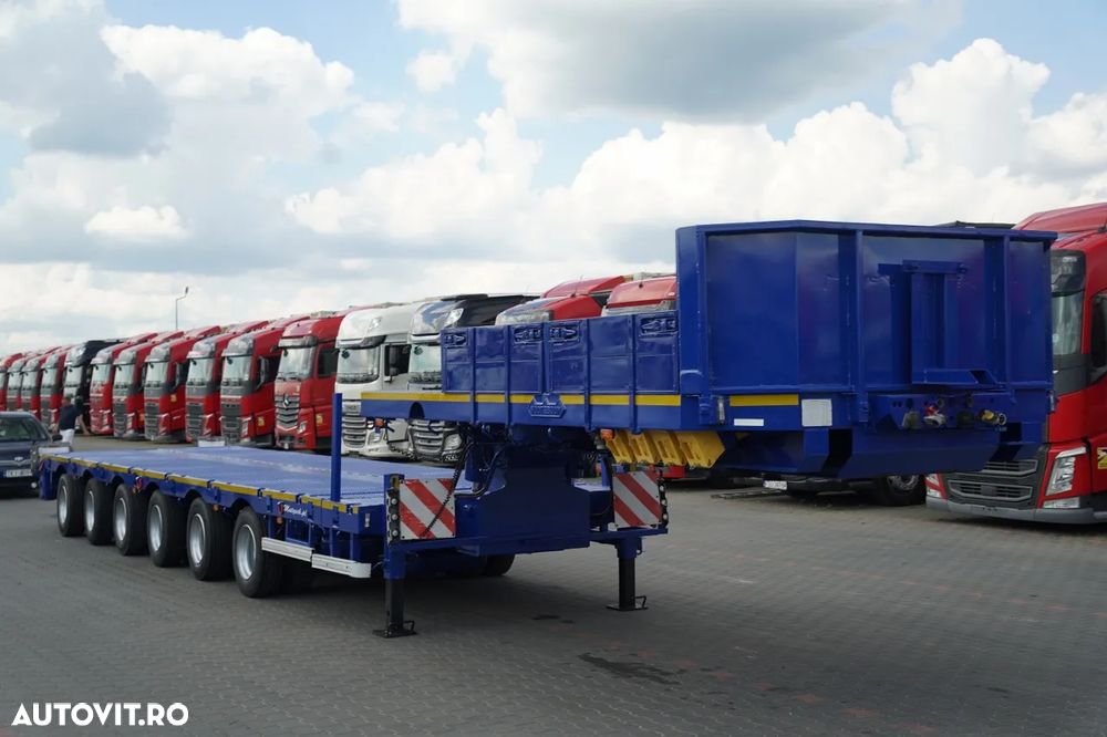 Nooteboom BETON JOS / MCO / EXTENSIBIL / 6 AXE / MTA: 85 TONE / AXE DE DIRECȚIE / SUPORT / 22,5 M / SAF - 31