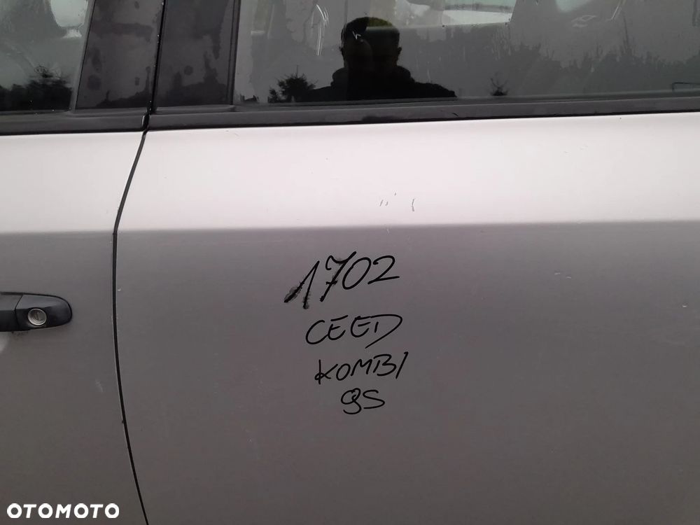 KIA CEED DRZWI LEWE TYLNE LEWY TYŁ KOMBI KOLOR: 9S - 2