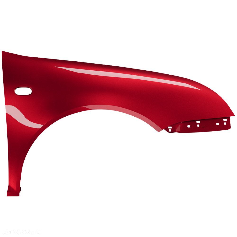 BLU Błotnik VW BORA LC3K prawy czerwony 98-05 1J przód CanyonRot - 2