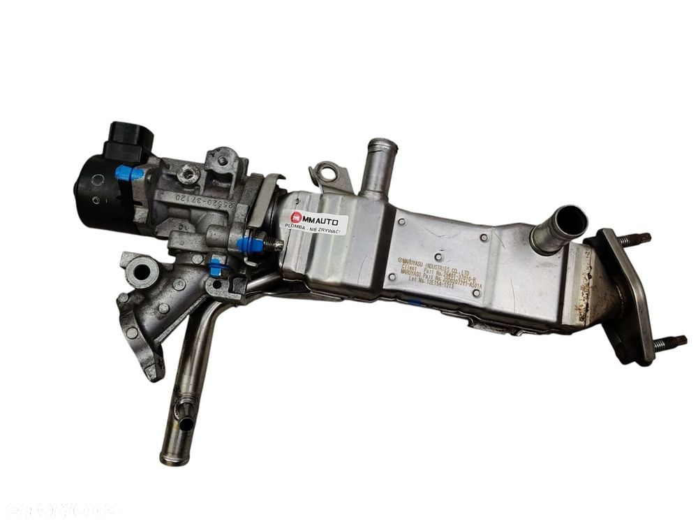 CHŁODNICZKA ZAWÓR EGR TOYOTA AURIS II E18 1.8HYBRID 25620-37120 25601-37010 - 3