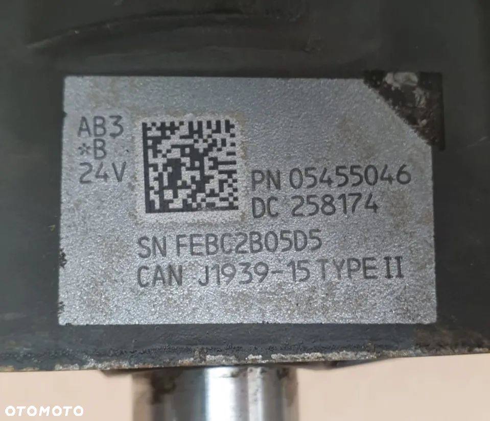 NASTAWNIK ZAWÓR TURBINY VGT/VTG DAF XF 106 480 KM 530 KM 258174 05455046 - 4