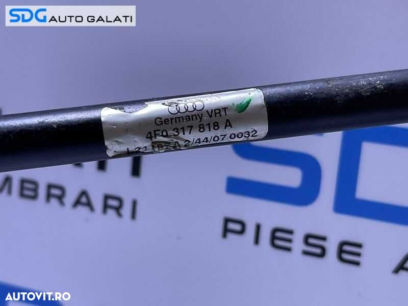 Teava Conducta Ulei Lichid Transmisie Cutie Viteze Automata Audi A8 4.2 FSI 2004 - 2010 Cod 4F0317818A - 4