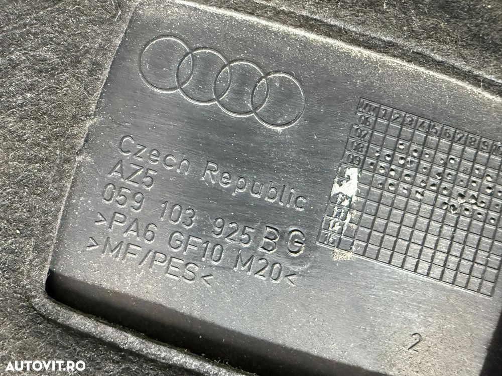CAPAC MOTOR AUDI A5 V6 8T 2011 DIESEL COD OEM 059103925BG 2007-2016 - 6