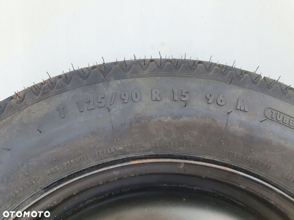 KOŁO DOJAZDOWE Volvo S40 V40 _ DOJAZDÓWKA 125/90 R15 - 4