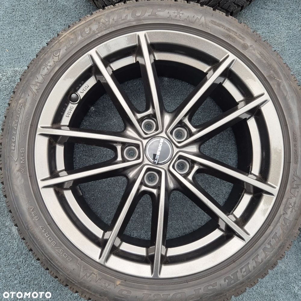 ZIMA KOŁA 205/50 R17 VW GOLF CADDY PASSAT OCTAVIA LEON TOURAN AUDI A3 A4 - 6