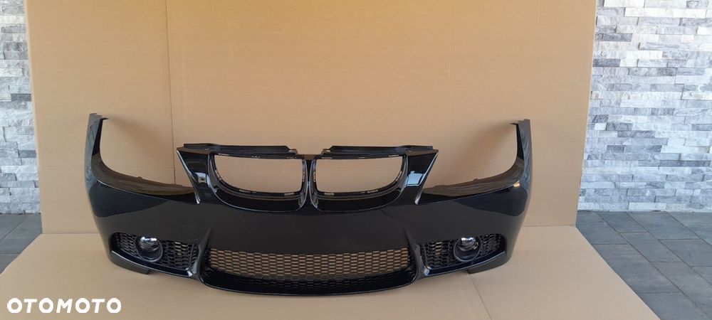 ZDERZAK BMW E90 E91 M PAKIET M3 LOOK SCHWARZ II bez PDC WYSYŁKA - 2