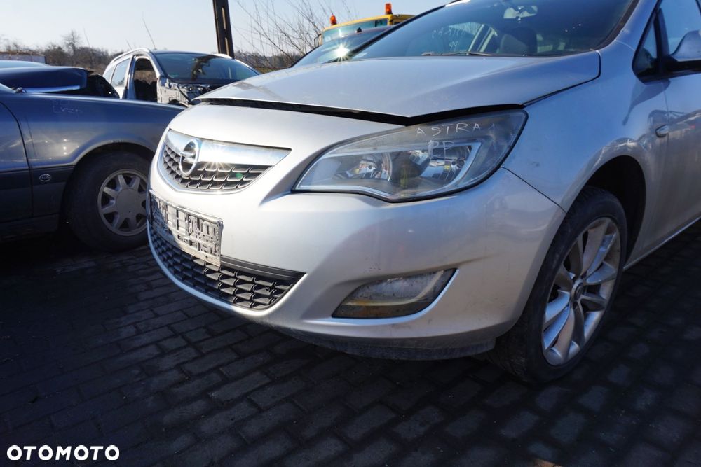 MASKA ZDERZAK BŁOTNIKI LAMPY ASTRA IV J Z176  OPEL 2009-2015 SREBRNY PRZÓD KOMPLETNY - 9