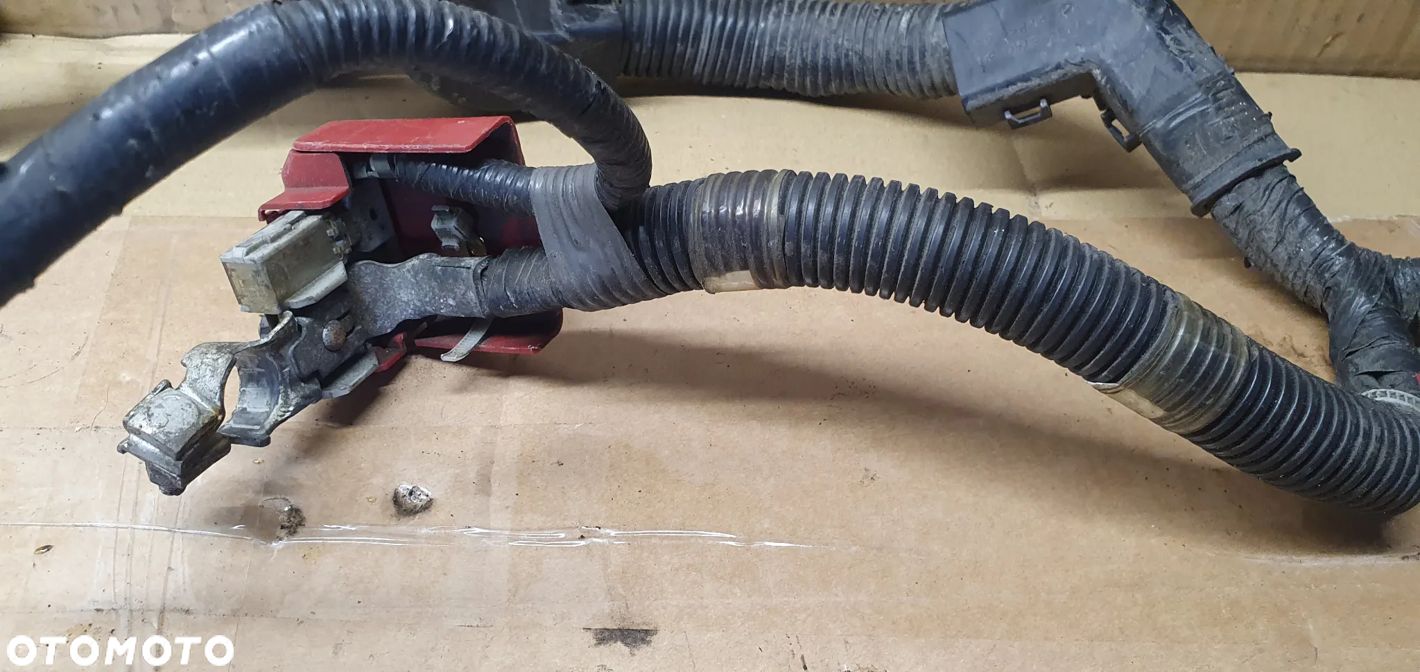 Instalacja klema plusowa wiązka kable Mazda 6 II - 3