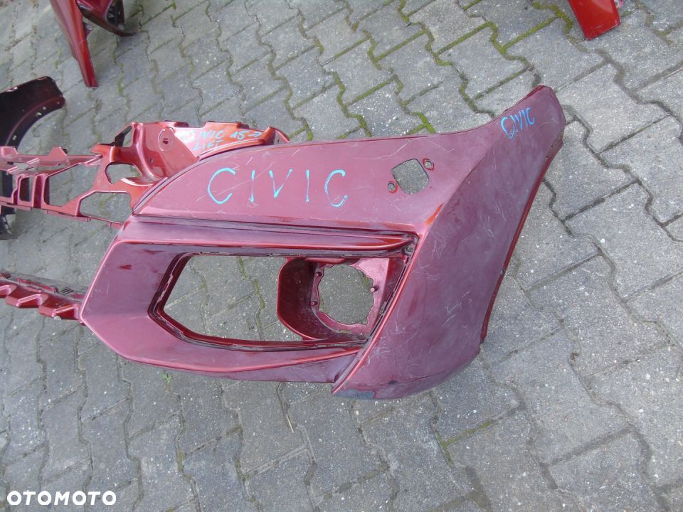 Honda Civic zderzak przedni 71101-TV0ZY00 - 5