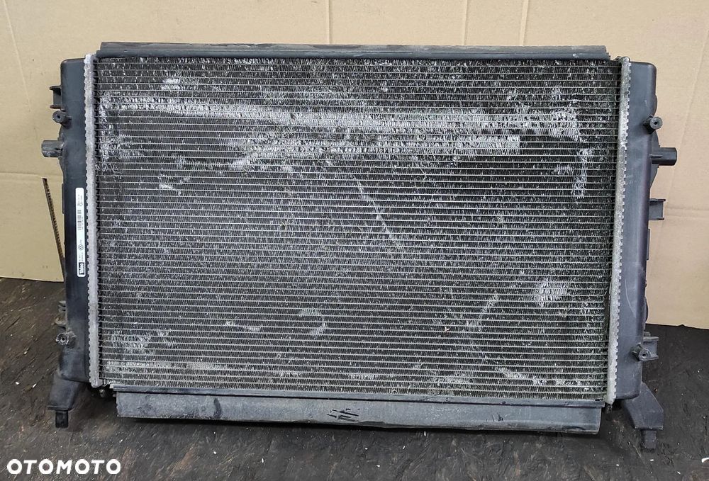 ZESTAW CHŁODNIC CHŁODNICA WODY INTERCOOLER WIATRAKI 1.4TSI VW AUDI SEAT SKODA - 4