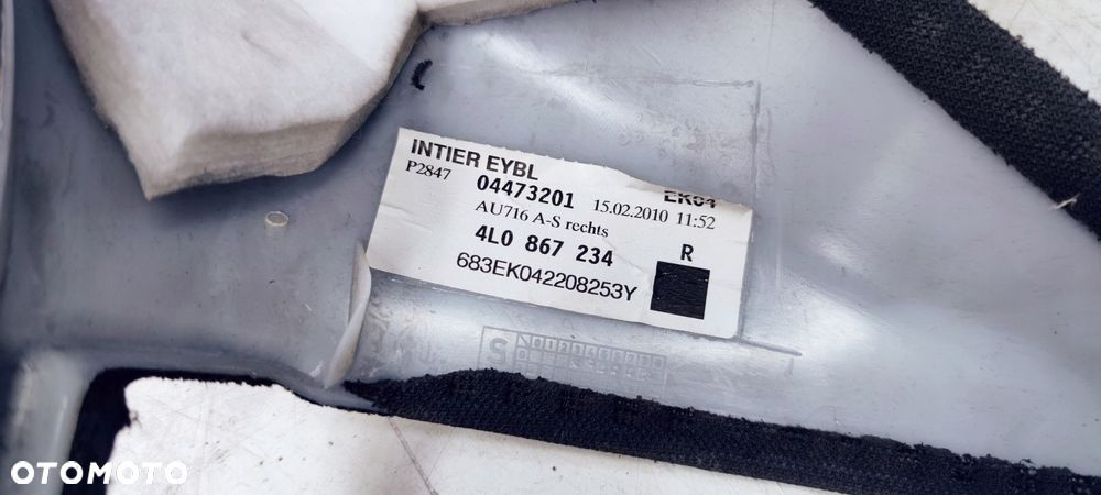 OSŁONA SŁUPKA A PRAWA AUDI Q7 4L0867234 S LINE - 3