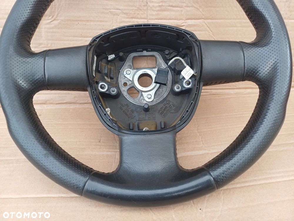Audi A3 8P kierownica skóra dsg łopatki trójramienna 8P0419091CLTNA - 13