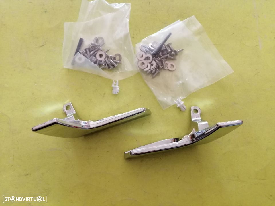 Puxadores cromados porta Mercedes Classe C W204 Novos - 3