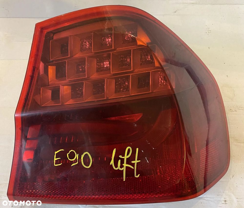 Lampa tył BMW E90 lift prawa lewa OE - 4