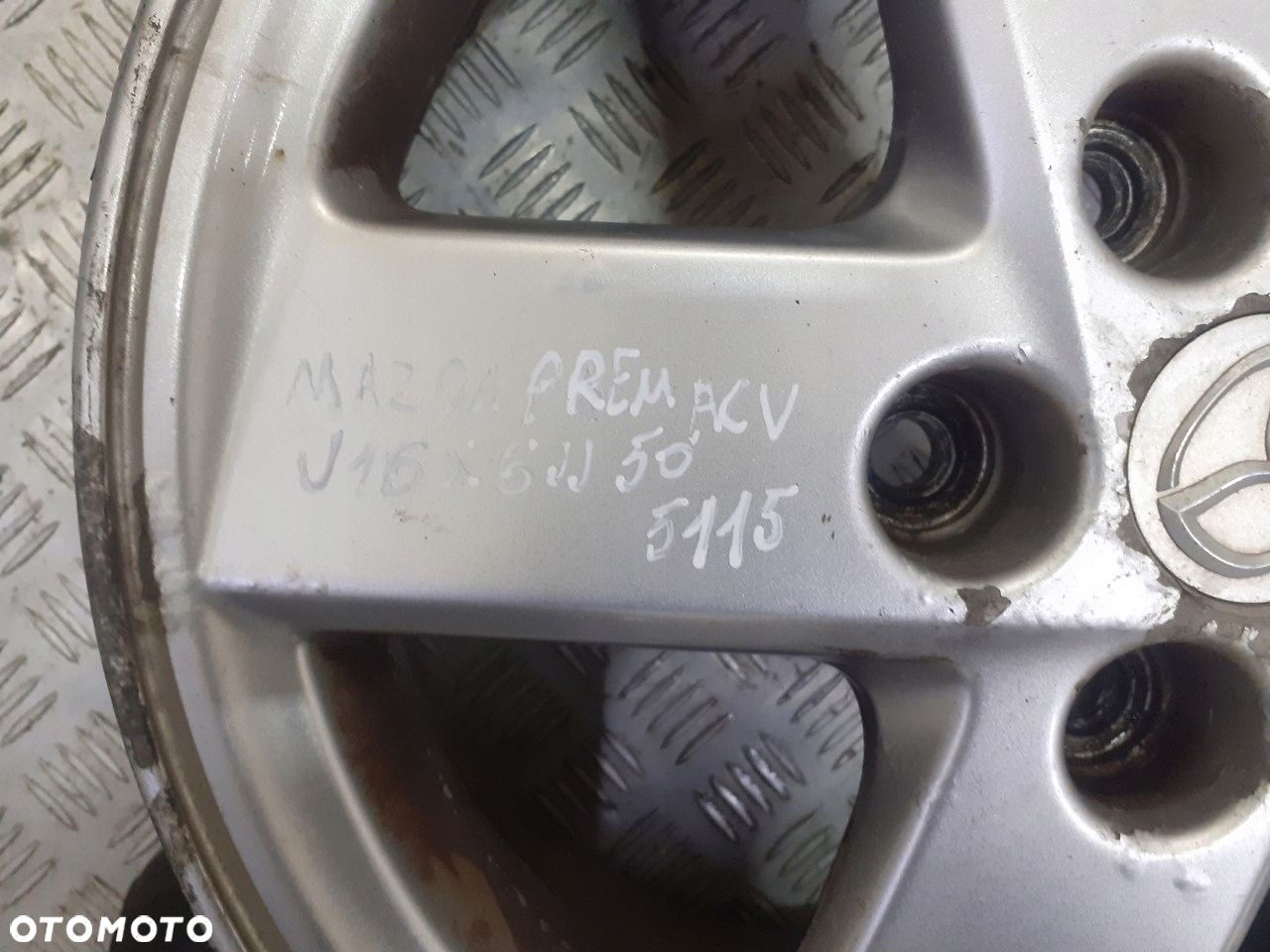 FELGI 16” ALUMINIOWE KOMPLET MAZDA PREMACY - 6