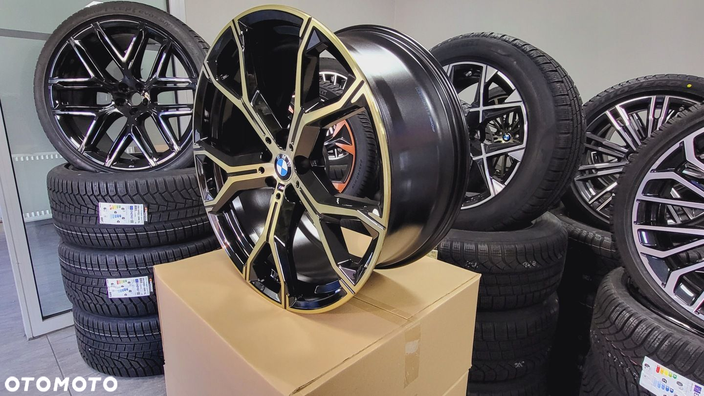 21 ORYGINALNE BMW X5 G05 X6 G06 M741 Nowe LCI Nowe GOLD - 5