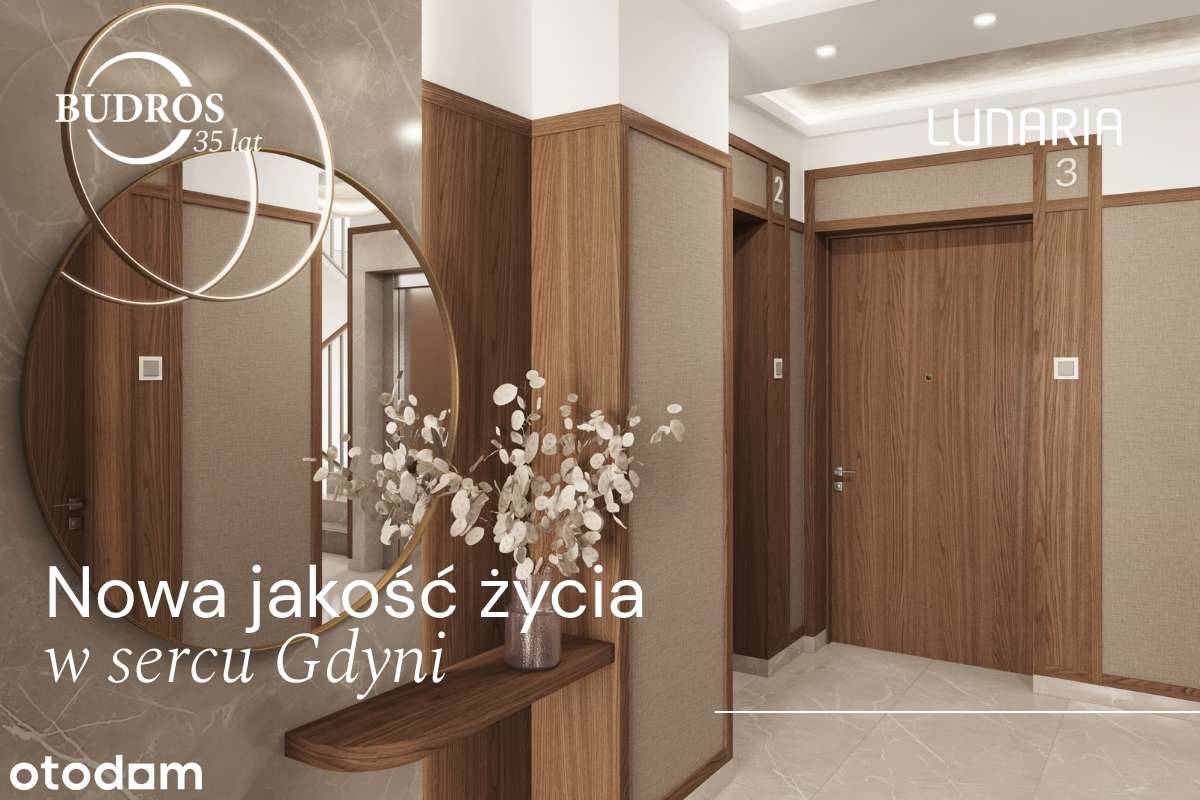 Lunaria - Działki Leśne, Gdynia - 3 pokoje - II piętro -C16-negocjuj