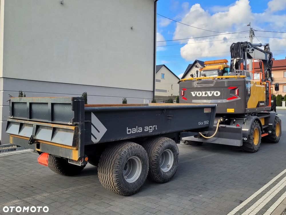 Volvo EW160E / ROTOTILT ze szczypcami / system niwelacji GPS 3D / przyczepa / - 5