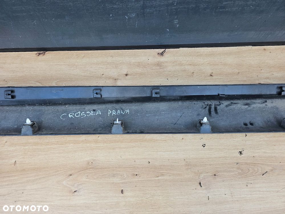 LISTWA PROGOWA PRAWA OPEL CROSSLAND CZARNA 13482064 - 10