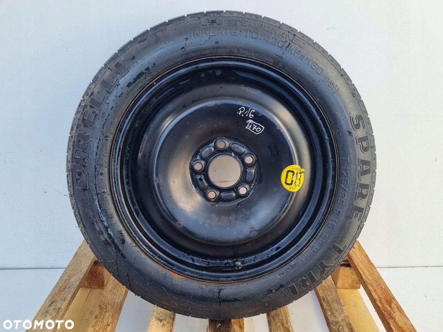 Ford C-Max Focus Mk2 II KOŁO DOJAZDOWE dojazdówka 125/85 R16 5x108 1S71MH - 1