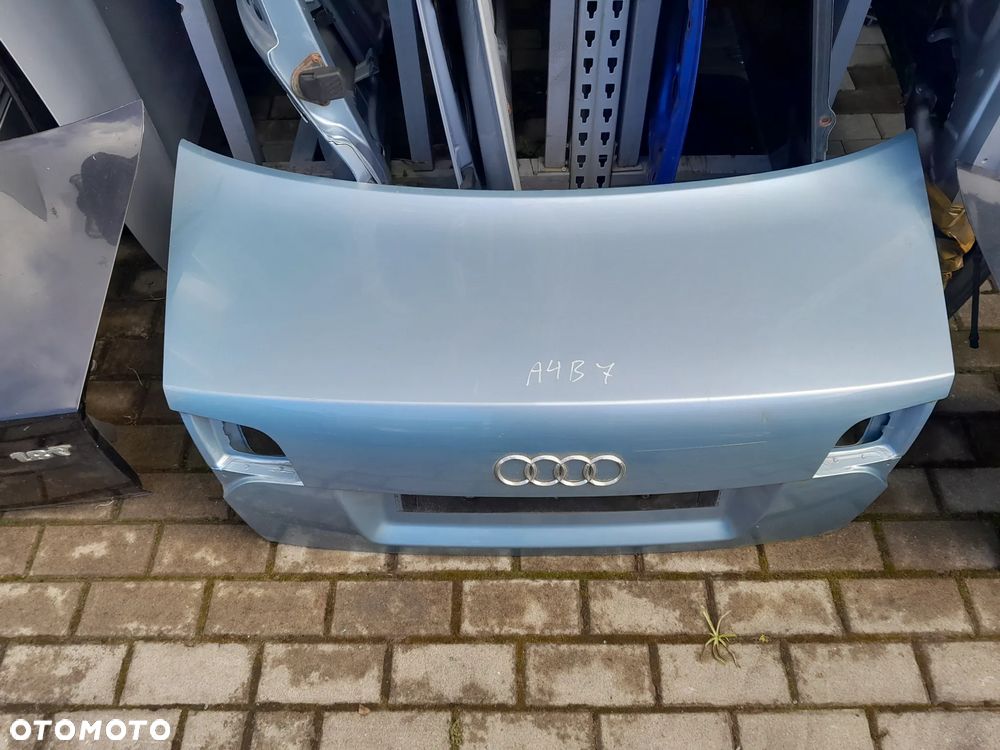 AUDI A4 B7 KLAPA BAGAŻNIKA TYŁ SEDAN - 1