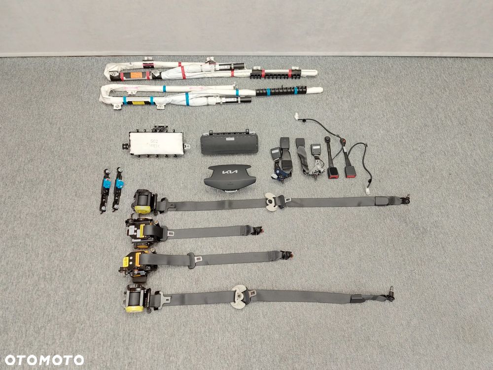 KIA NIRO II SG2 KOMPLET AIRBAG PODUSZKI PASY ZAMKI 2022+ - 2