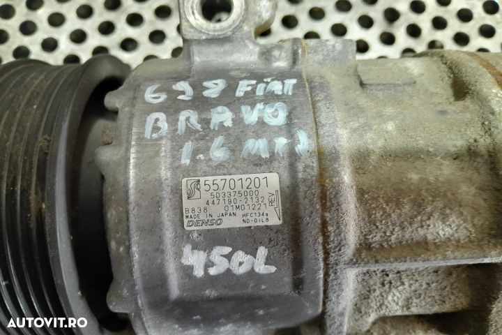 Compresor AC 55701201 / 5D3375000 / 447190-2132 55701201 / 5D3375000 - 4