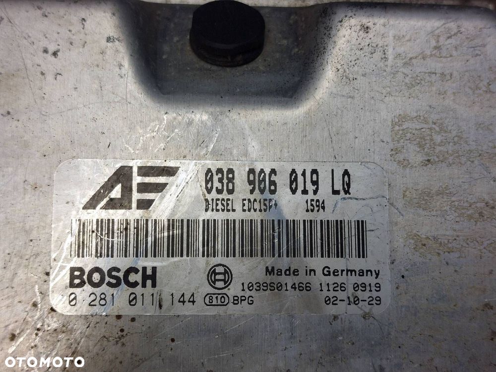 ZESTAW STARTOWY ALHAMBRA MK1 LIFT 1.9 TDI 038906019LQ 7M3953257 7M7920800J - 2