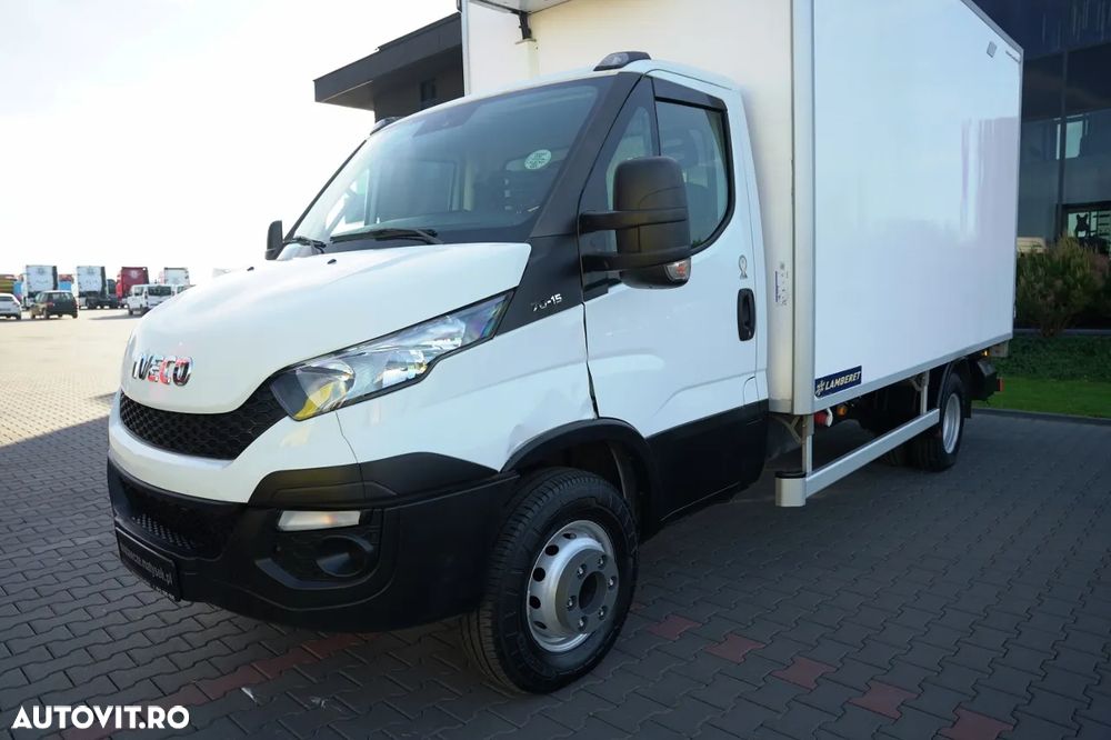 Iveco DAILY 70-150 / FRIGIDER / UNITATE THERMO KING V-300 MAX / TWIN / HIDRAULIC DHOLLANDIA / MASĂ NETĂ: 7.000 kg / 3 LOCURI - 10