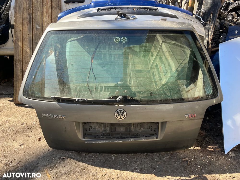 Haion portbagaj VW Volkswagen Passat B5.5 break 2002 gri verzui - 3