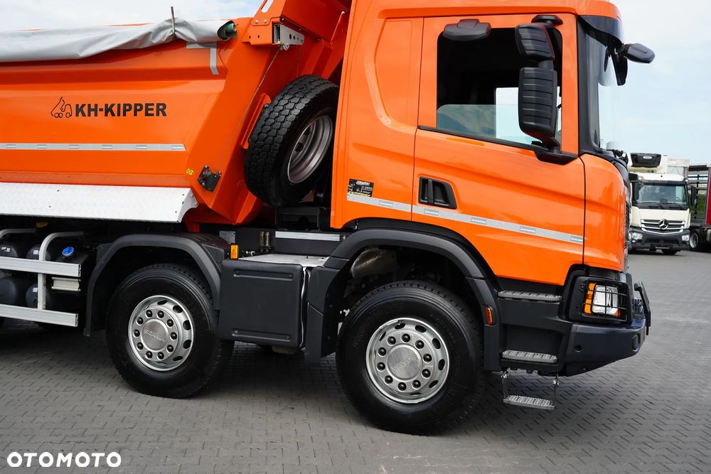 Scania / P 420 / XT / EURO 6 / WYWROTKA / 8 X 4 / ŁAD. 18 500 KG - 18