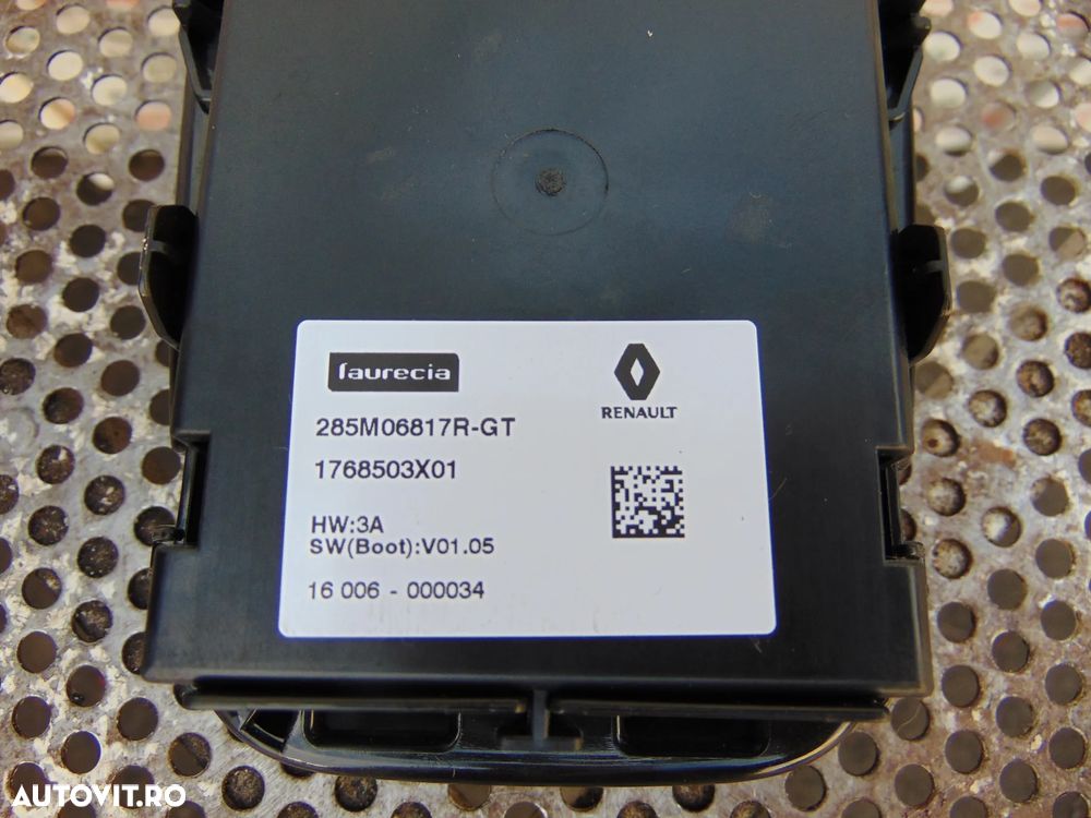 Butoane rabatare scaune Renault espace 5 cod 285m06817r grand espace buton scaune spate - 3