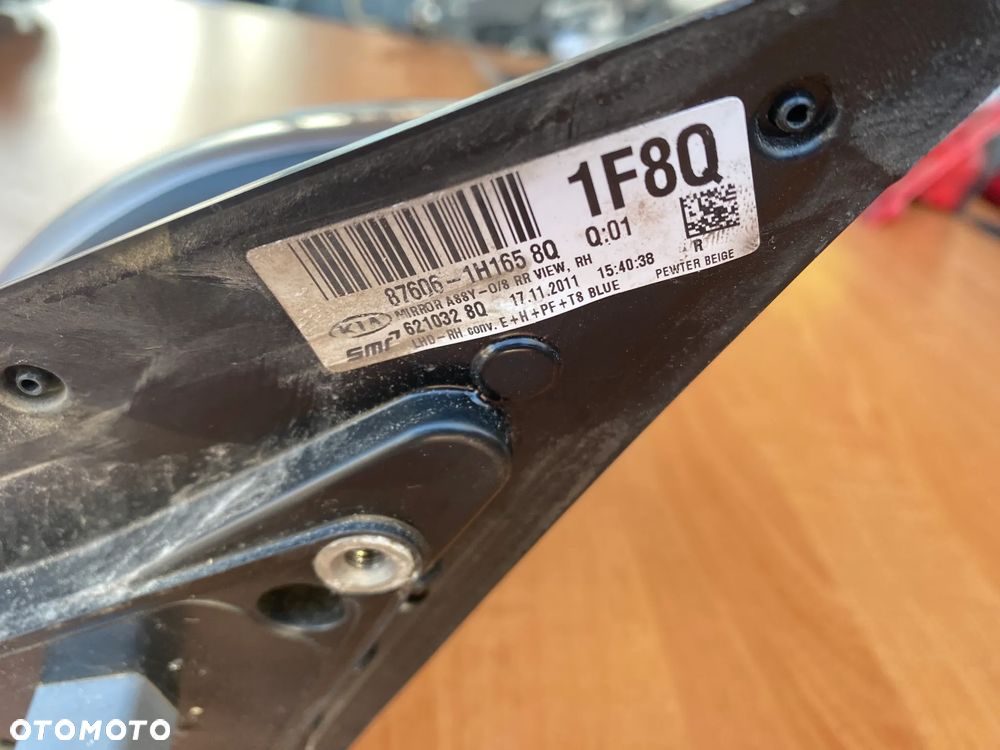 LUSTERKO PRAWE 8PIN KIA CEED I LIFT 8Q 876061H165 - 9
