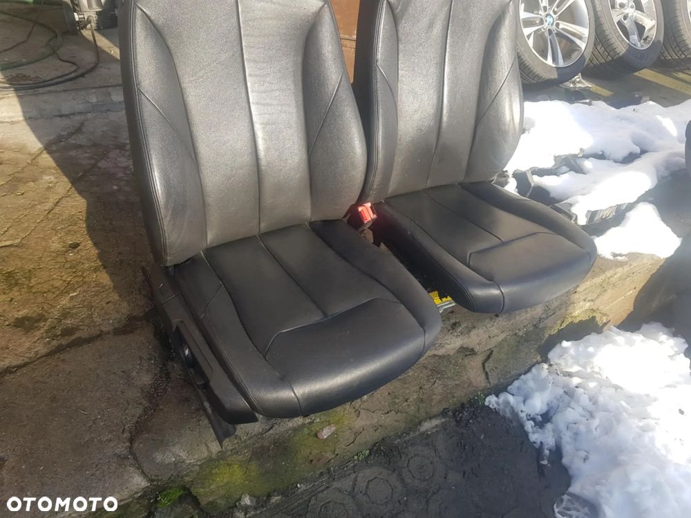 FOTELE BMW F22 F23 SKÓRA GRZANE EUROPA CENA BEZ NAPINACZY - 1