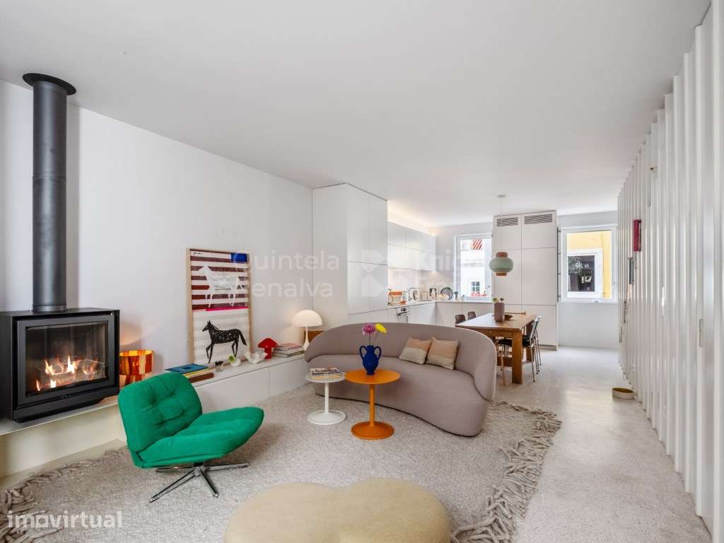 Moradia T2+1, com jardim e garagem no Príncipe Real - Grande imagem: 2/24