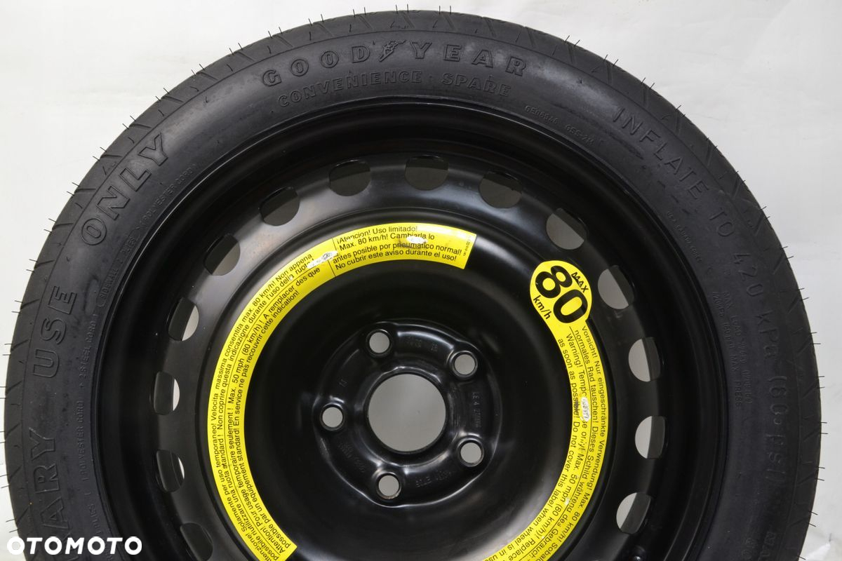 KOŁO DOJAZDOWE R17 VW GOLF V VI VII ZESTAW -30% - 2