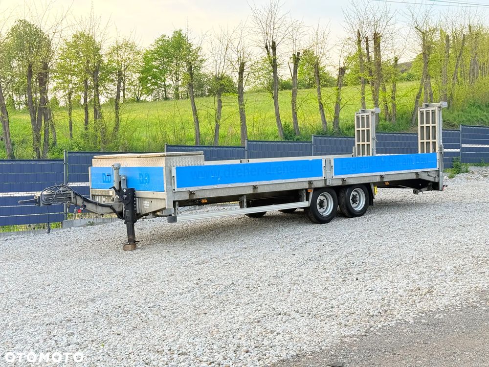 Humbaur * Przyczepa Tandem Humbaur * Niskopodwoziowa * 7.20 Długa * Najazdy * - 28