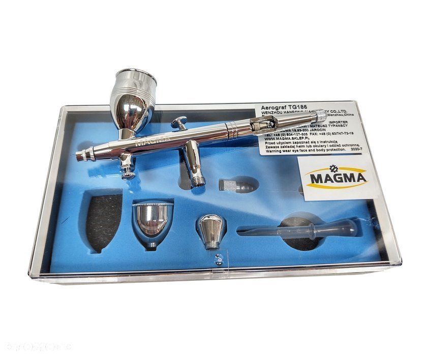 areograf 3 dysze malarski pneumatyczny 0.3 0.5 0.8 - 5