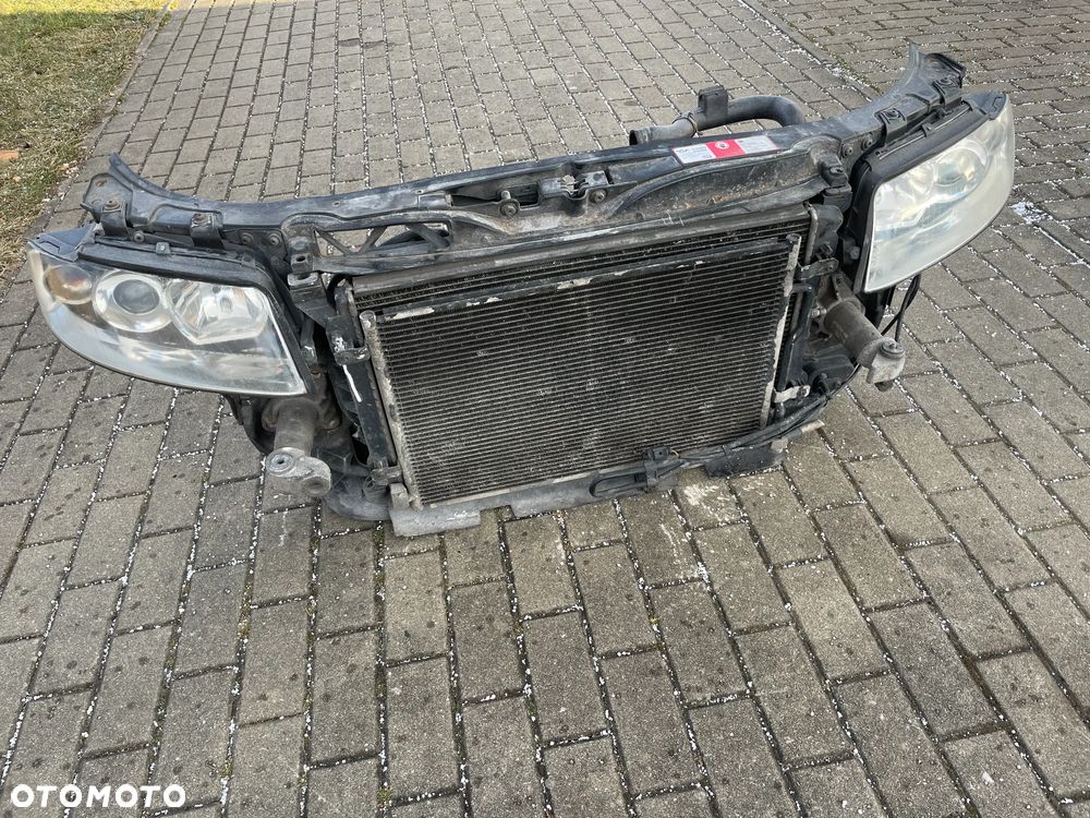 MASKA zderzak przód xenon lampa lewa prawa pas przedni LZ5L LZ3H AUDI A4 B6 - 9