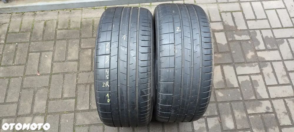 OPONY 265/45R18 PIRELLI PZERO (3117) 6mm LATO 2 SZTUKI PARA - 1