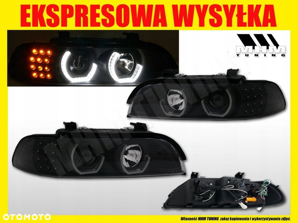 Reflektory Tuning Black Diody Bmw 5 e39 1996-2004 - 2
