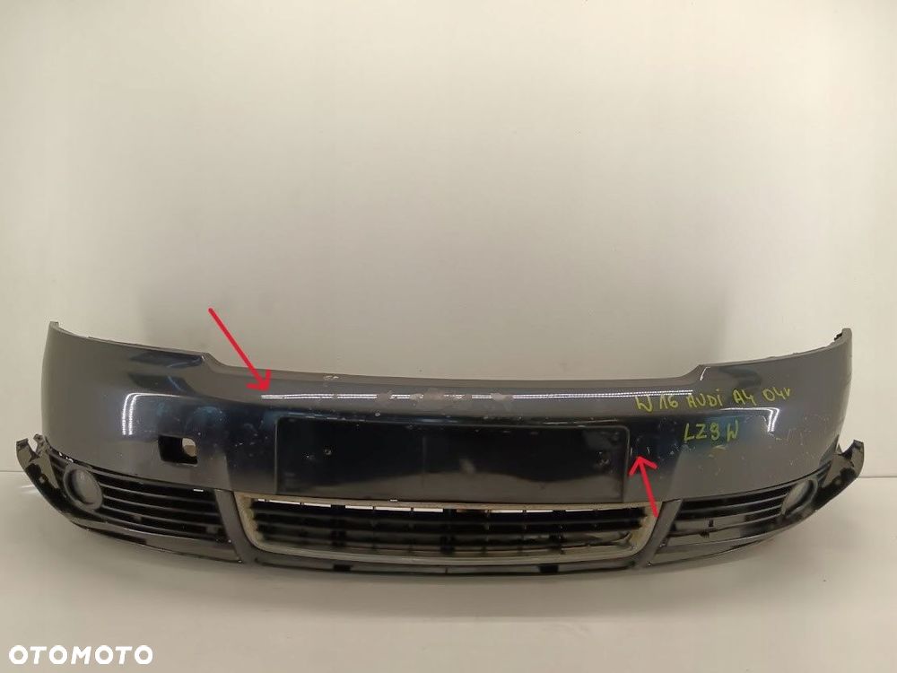 ZDERZAK PRZEDNI PRZÓD AUDI A4 B6 00-04 LZ9W - 1