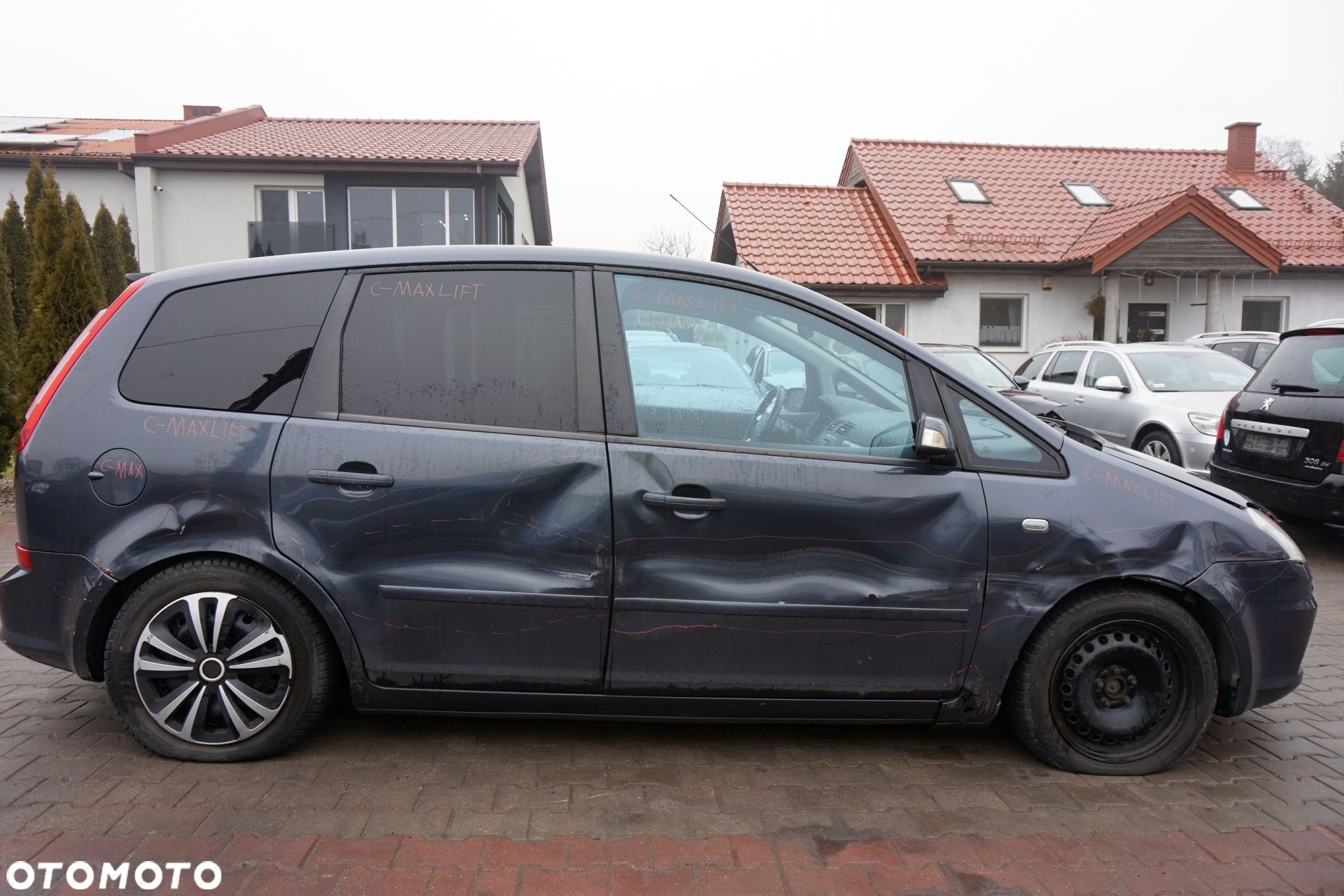 FORD C-MAX I MK1 LIFT 2007 H4 1.8 TDCI KKDA 115KM MTX75 3.41 SZARY na części - 6