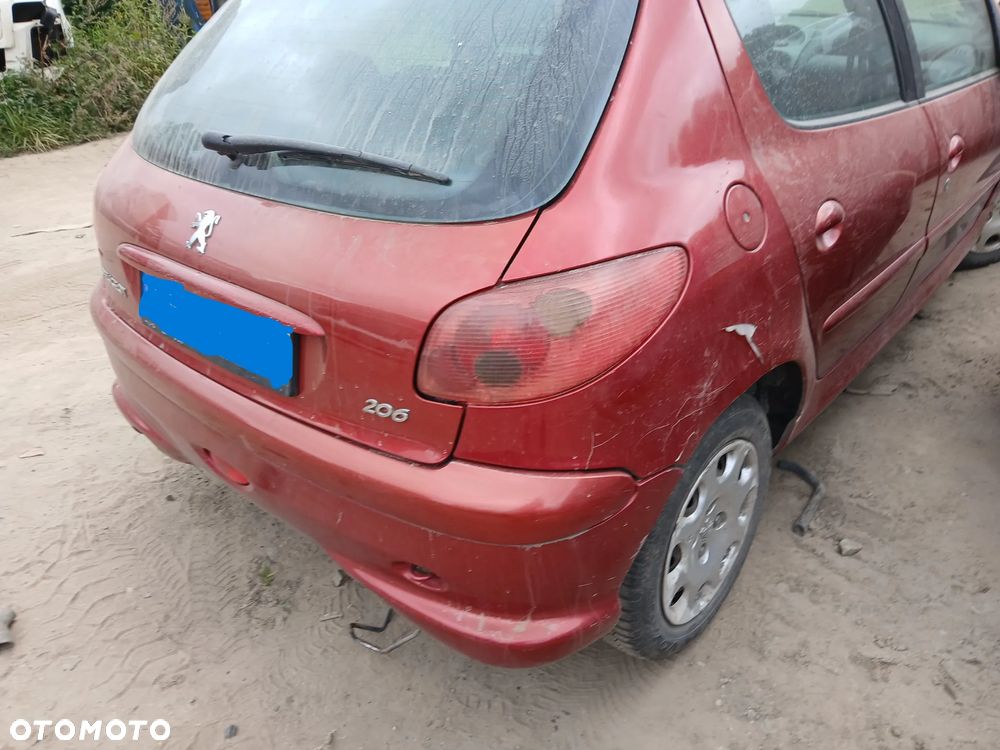 PEUGEOT 206 5D EKQD silnik 1.4 8 V 74 KM TU3JP skrzynia 20CE88 napęd sanki belka wahacz wahacze - 2